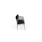 Lesro Lenox Steel 5 Seater with Center Arms, Navy/Midnight Seat, Navy/Midnight Back, 106.5 W 24.5 L 32 H LS5103 - alternate 2